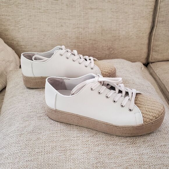 Vince Camuto Calitrie Platform Jute-Toe Sneakers Sz 8 - Picture 14 of 16